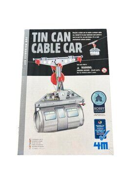 Tin Can Cable Car Fun Mechanics Kit (Factory Sealed)